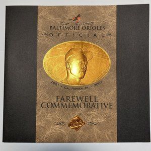 Cal Ripken Baltimore Orioles Official Farewell Commemorative Paperback